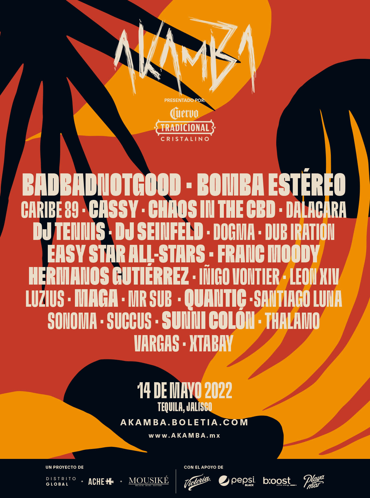 Akamba 2022, 14 de Mayo en Tequila, Jalisco
