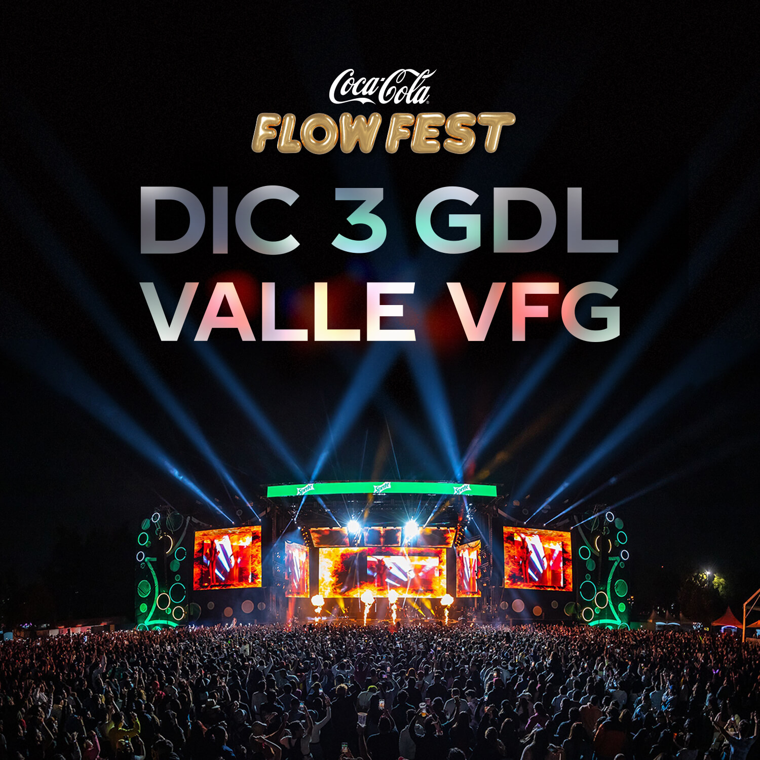 Coca-Cola Flow Fest, 3 diciembre Valle VFG