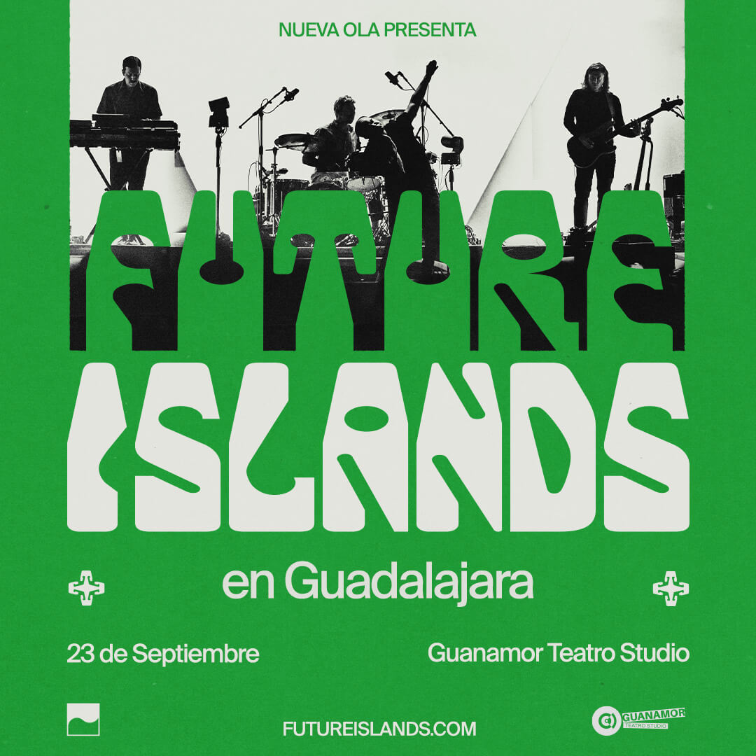 Future Islands, 23 septiembre en Guanamor Teatro Studio