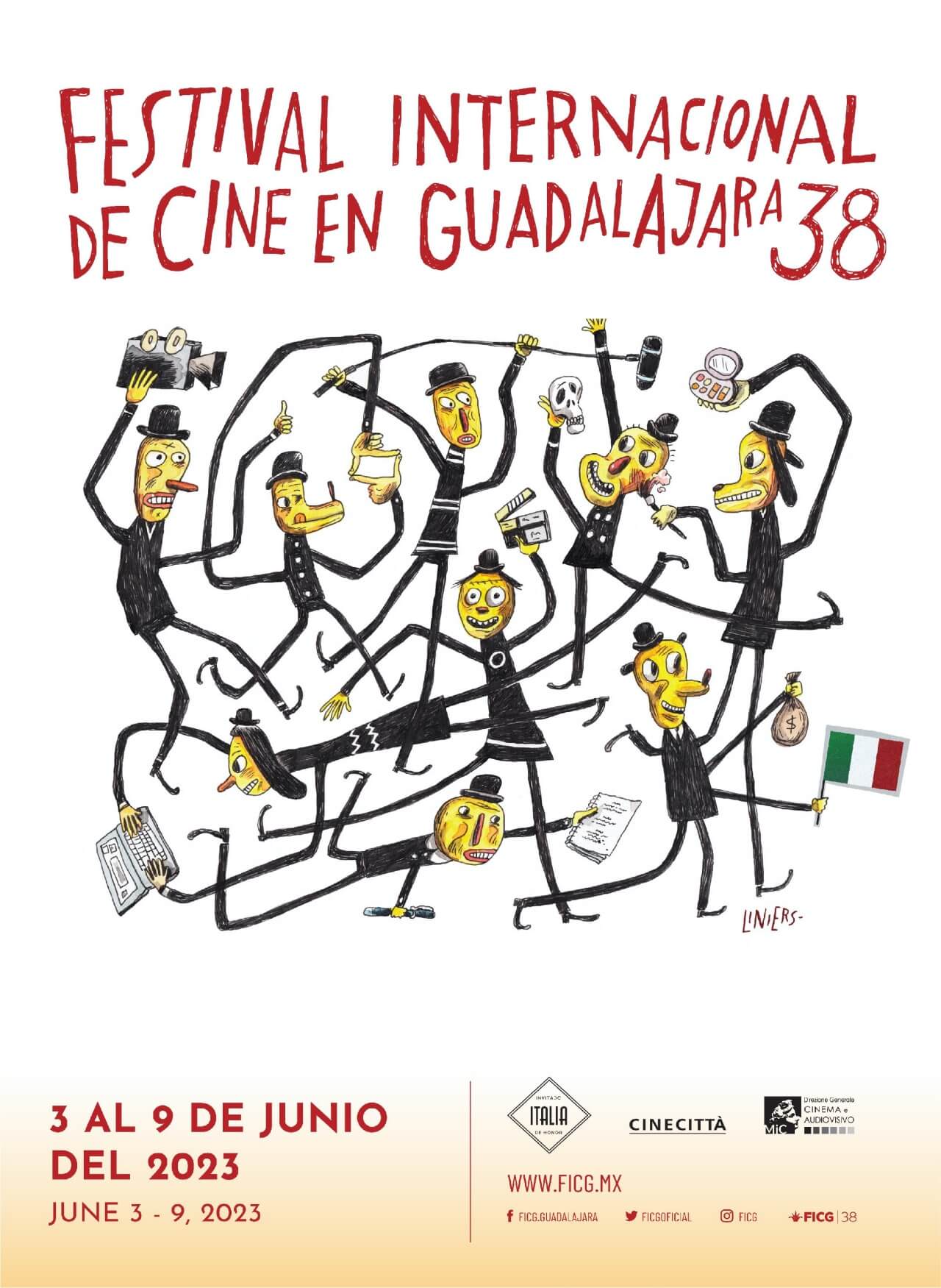 FICG 38, del 3 al 9 de Junio 2023 en Guadalajara