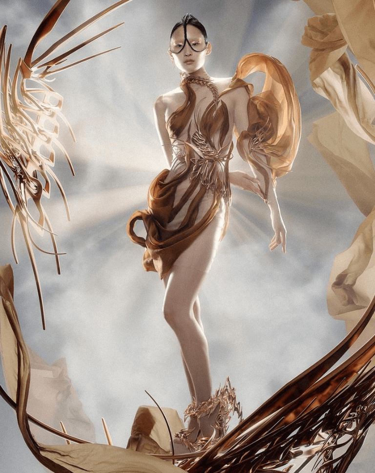 exhibición de Iris Van Herpen