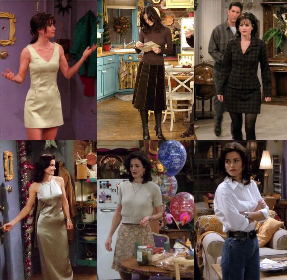estilo de Friends, Mónica