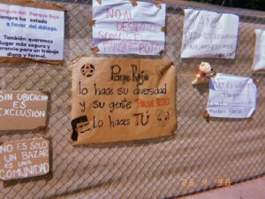 cierre del Parque Rojo