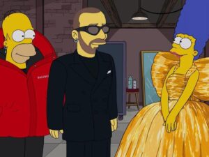 moda en Los Simpsons